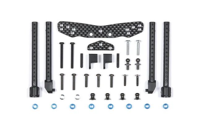 tamiya-tt-01e-carbon-damper-stay-r-d-mpferbr-cke-hinten image 1