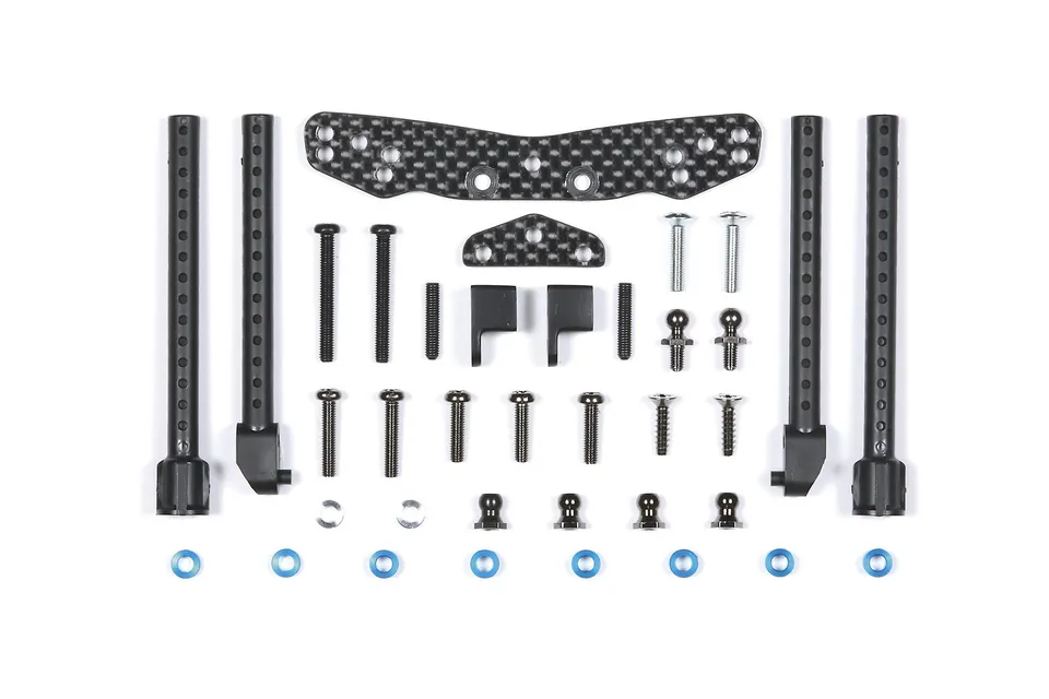 tamiya-tt-01e-carbon-damper-stay-r-d-mpferbr-cke-hinten image 1