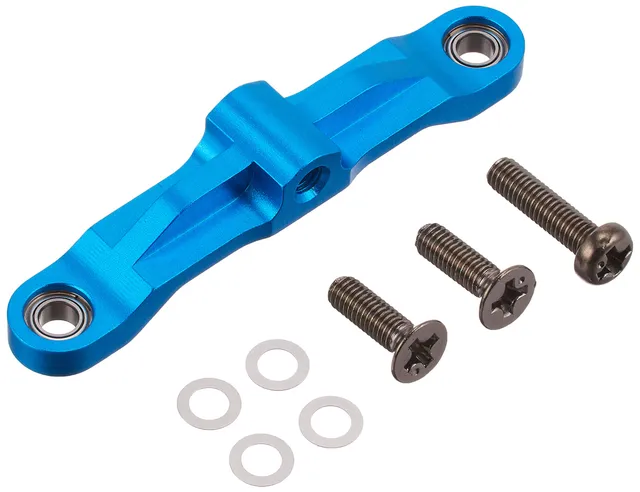 tamiya-tt-02-alu-lenkhebelverbinder-blau-eloxiert-tuning image 1