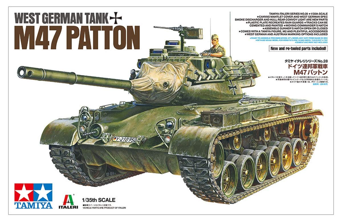 tamiya-m47-patton-kampfpanzer-plastikbausatz-1-35-bundeswehr image 7