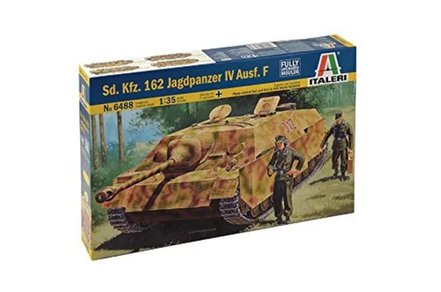 italeri-6488-sd-kfz-162-jagdpanzer-iv-ausf-f-1-35-bausatz image 1