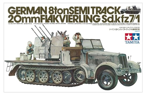 tamiya-35050-halbkettenfahrzeug-1-35-modellbausatz-vierlingsflak image 5