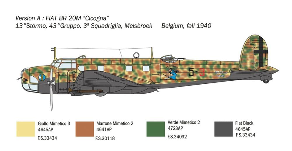 italeri-1447s-fiat-br-20-cicogna-bausatz-1-72-bomber image 4