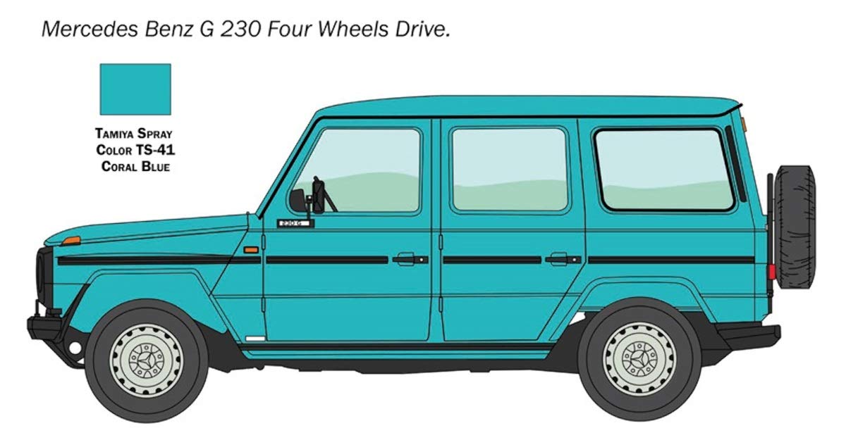 italeri-mercedes-g-230-w460-auto-bausatz-1-24-gel-ndewagen image 4