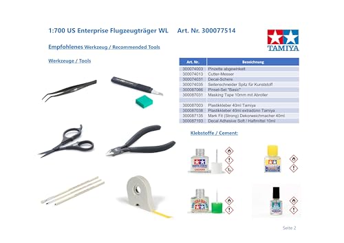 tamiya-us-enterprise-flugzeugtr-ger-1-700-plastikbausatz image 8