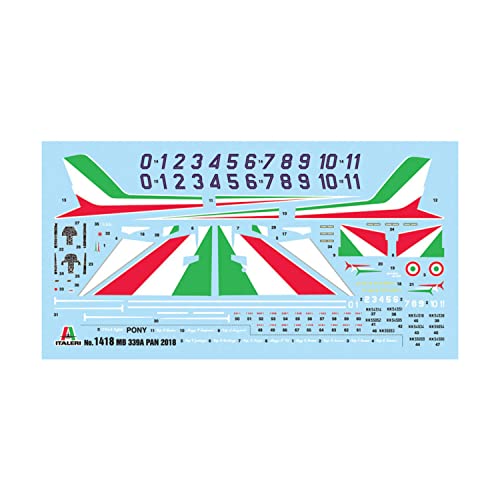 italeri-aircraft-mb-339a-frecce-tricolori-modellbausatz-1-72 image 6