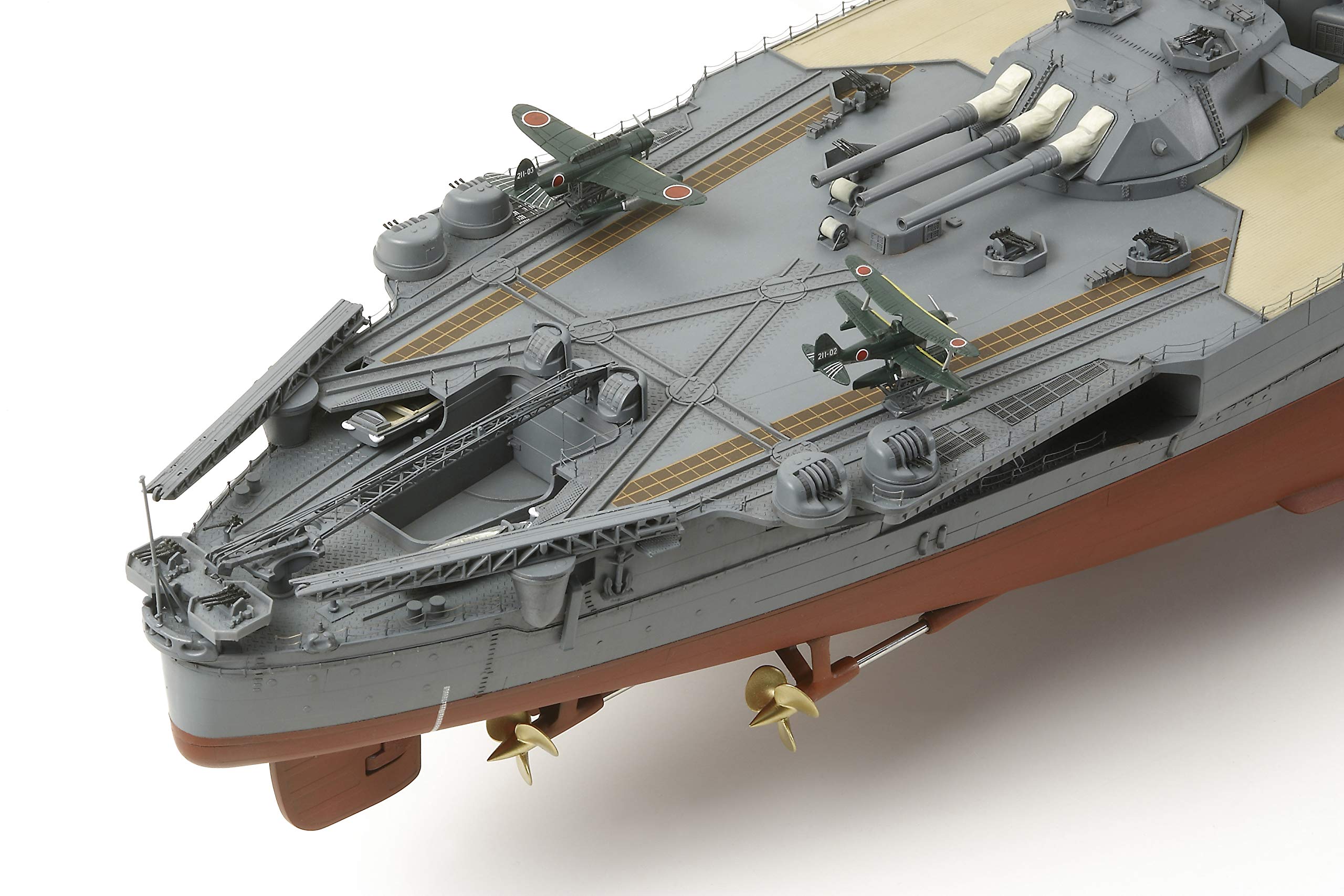 tamiya-1-350-ship-yamato-2005-schlachtschiff-bausatz-76cm image 4