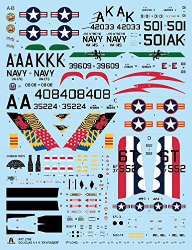 italeri-a-1h-skyraider-2788s-1-48-flugzeug-bausatz image 6