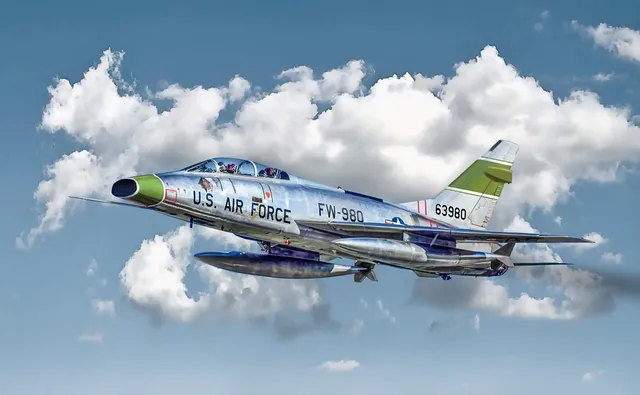 italeri-aircraft-f-100f-super-sabre-bausatz-1-72-jet image 1