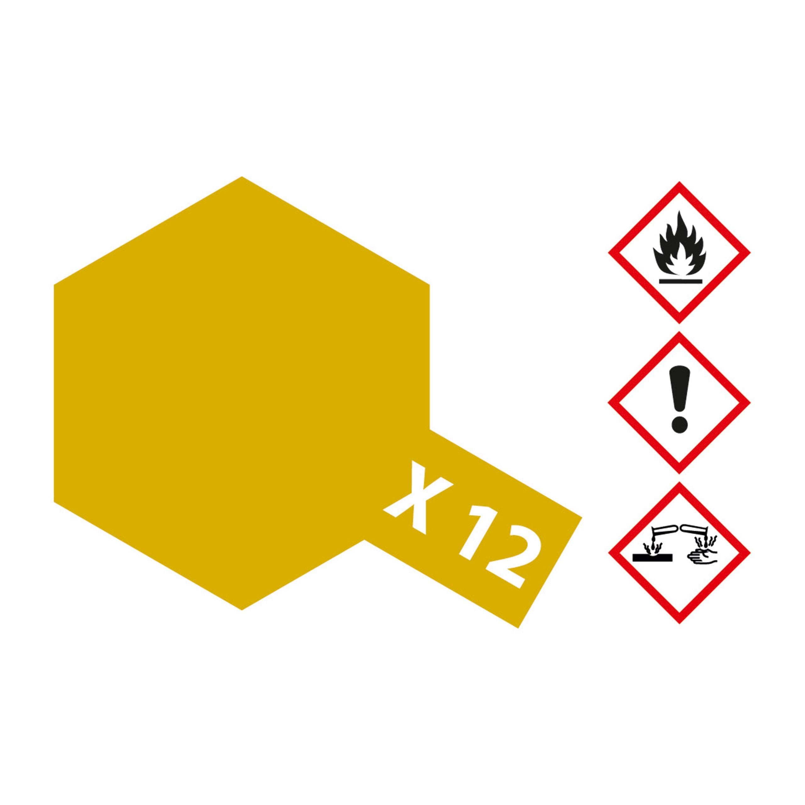 tamiya-x-12-blatt-gold-acrylfarbe-gl-nzend-23-ml-modellbau image 1