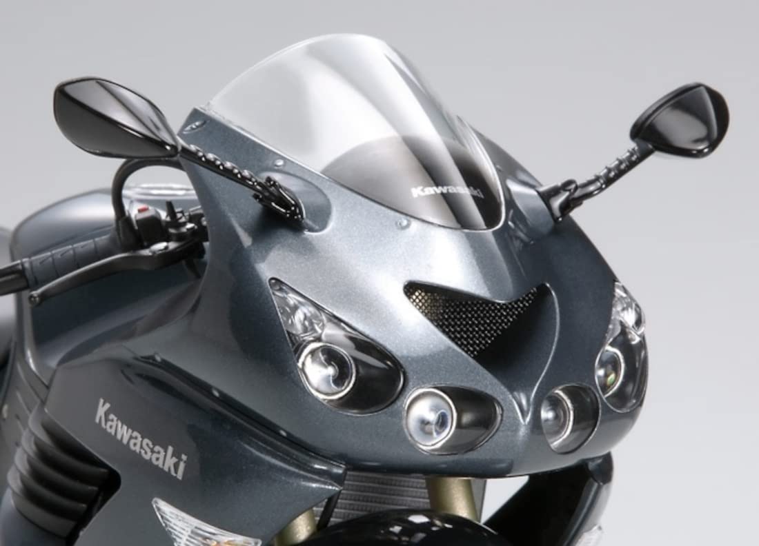 tamiya-14111-kawasaki-zzr-1400-ninja-motorradmodell-1-12-unlackiert image 2