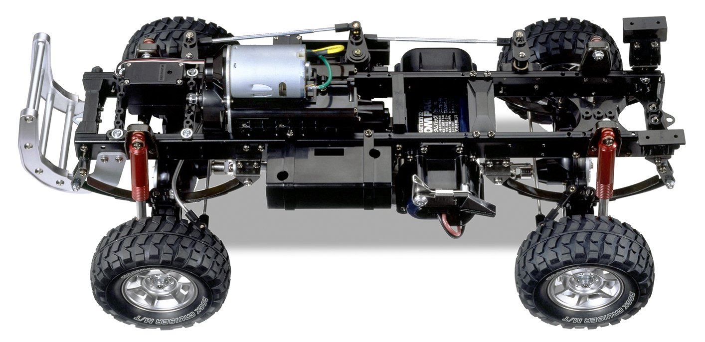 tamiya-ford-f-350-highlift-4x4-rc-auto-bausatz-1-10-58372 image 2