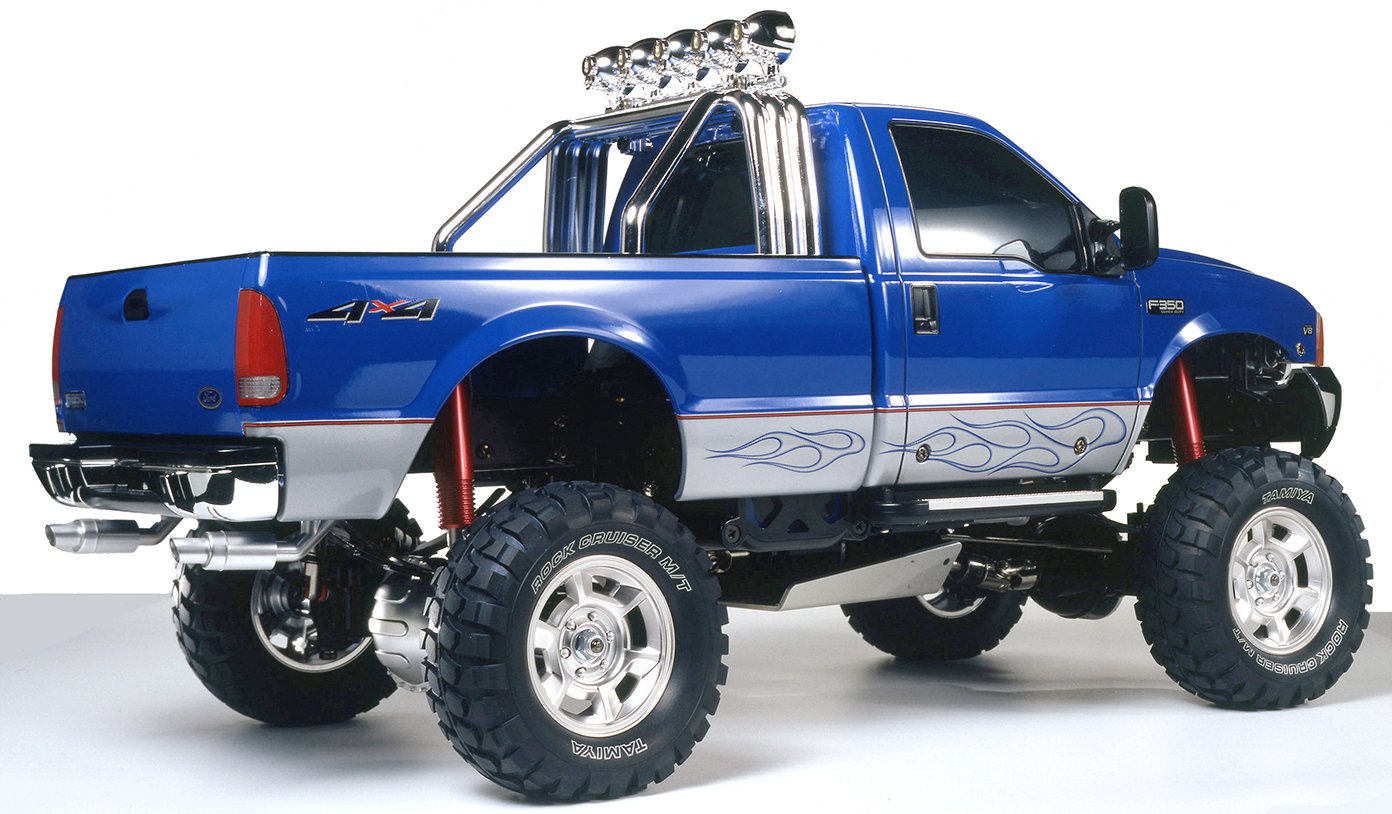 tamiya-ford-f-350-highlift-4x4-rc-auto-bausatz-1-10-58372 image 3