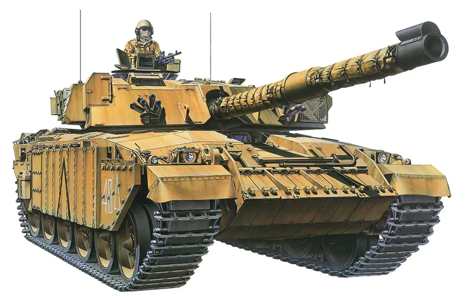 tamiya-challenger-1-mk-iii-1-35-britischer-panzer-bausatz image 1