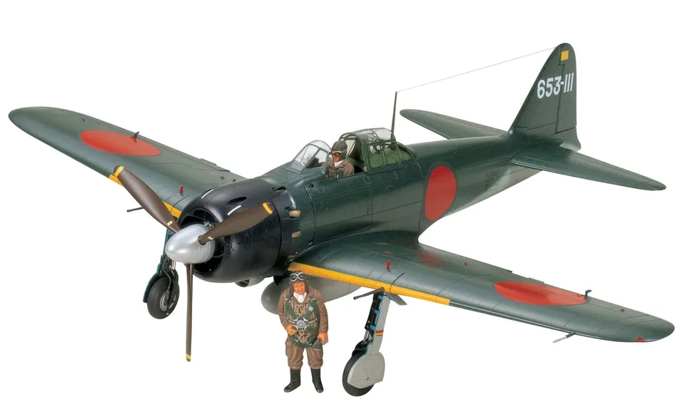 tamiya-zero-fighter-a6m5-flugzeug-bausatz-1-32-cockpit-detail image 1