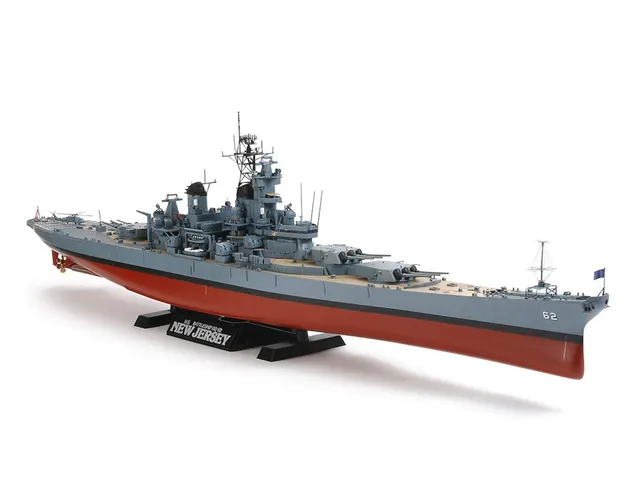tamiya-ship-new-jersey-bb-62-schiffsmodell-1-350-iowa-klasse image 1