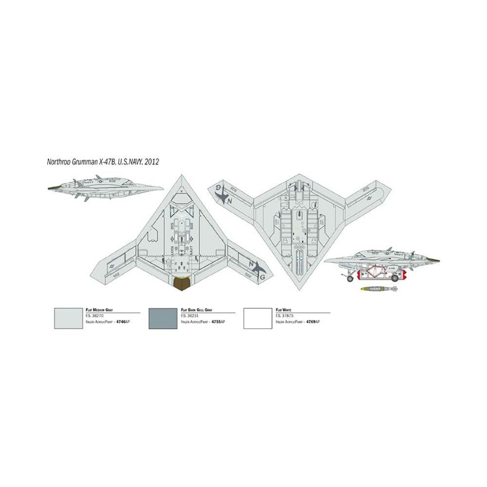 italeri-1421-x-47b-flugzeug-bausatz-1-72-drohne image 4