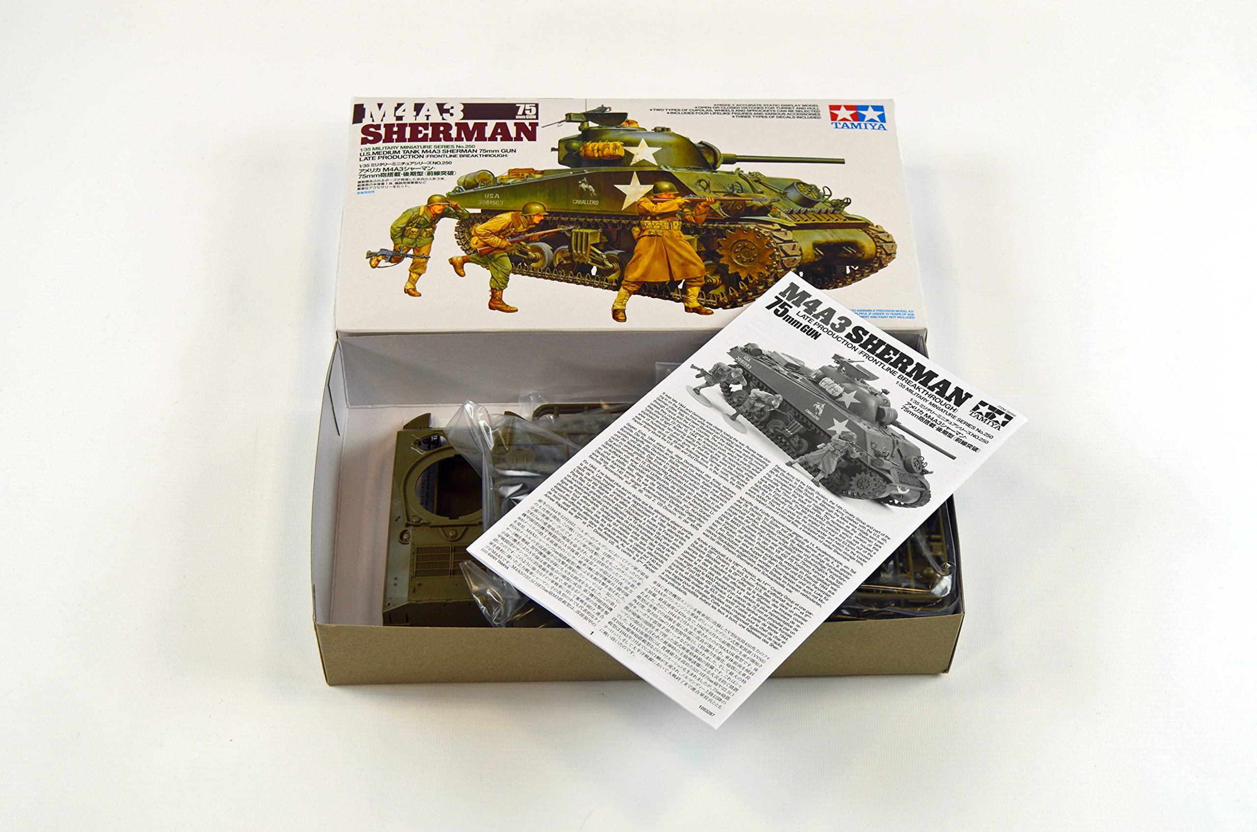 tamiya-m4a3-sherman-75mm-panzer-bausatz-1-35 image 2