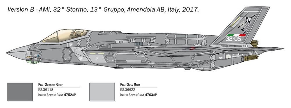 italeri-1409s-f-35a-lightning-ii-plastikbausatz-1-72-jet image 4