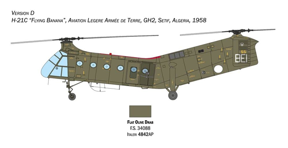 italeri-h-21c-flying-banana-gunship-hubschrauber-1-48 image 7