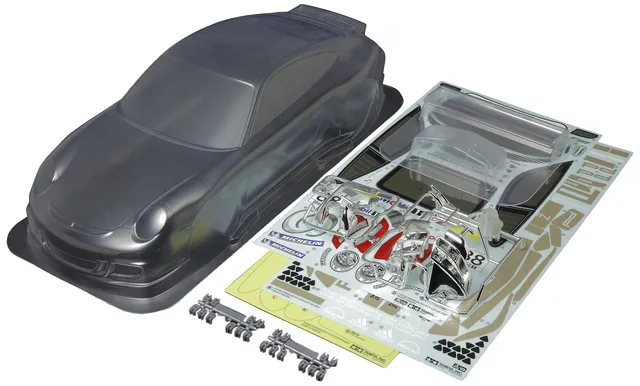 tamiya-51336-porsche-911-gt3-cup-rc-karosserie-polycarbonat image 1