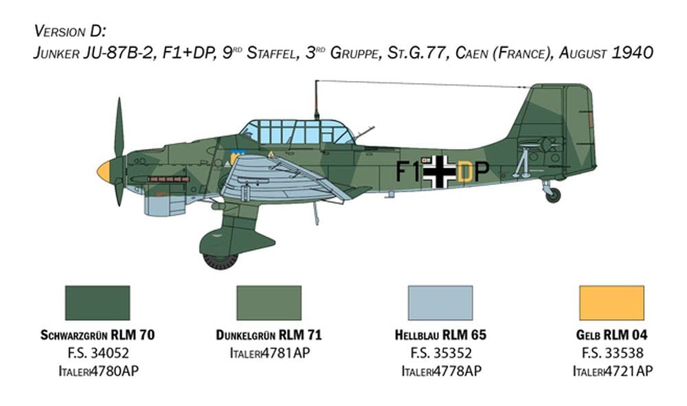 italeri-junkers-ju-87b-stuka-flugzeug-1-48-22-9-cm image 7