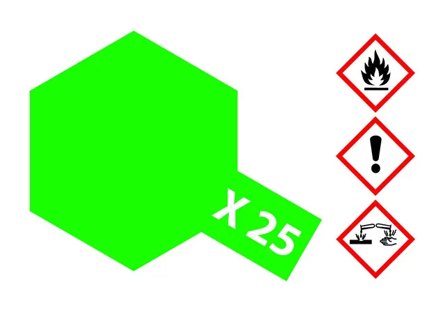 tamiya-x-25-klar-gr-n-gl-nzend-acrylfarbe-23-ml image 1