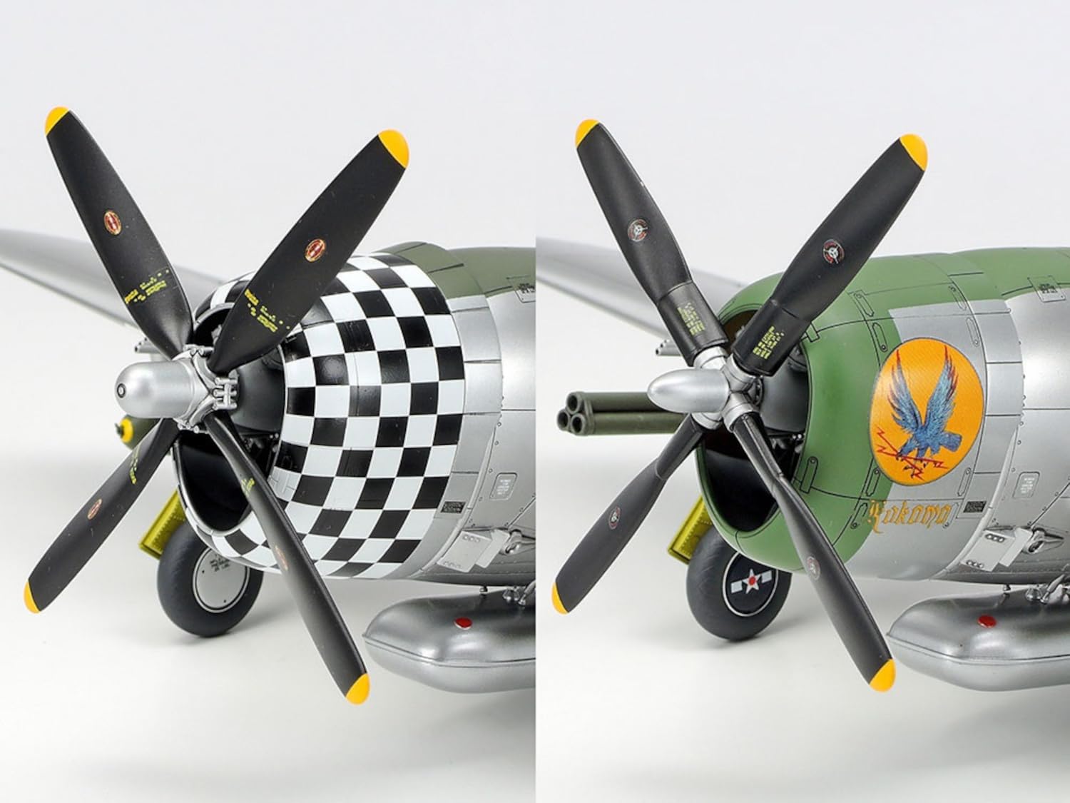 tamiya-p-47d-thunderbolt-flugzeug-modellbausatz-1-48-unlackiert image 7
