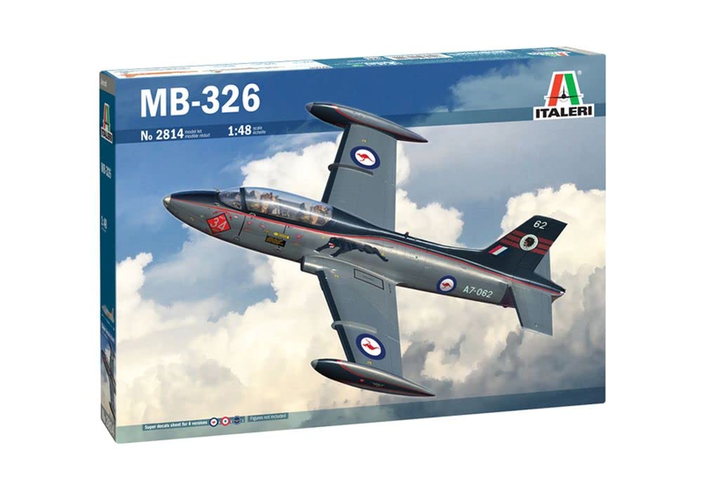 italeri-aircraft-aermacchi-mb-326-2814s-flugzeugbausatz-1-48-4-versionen image 1