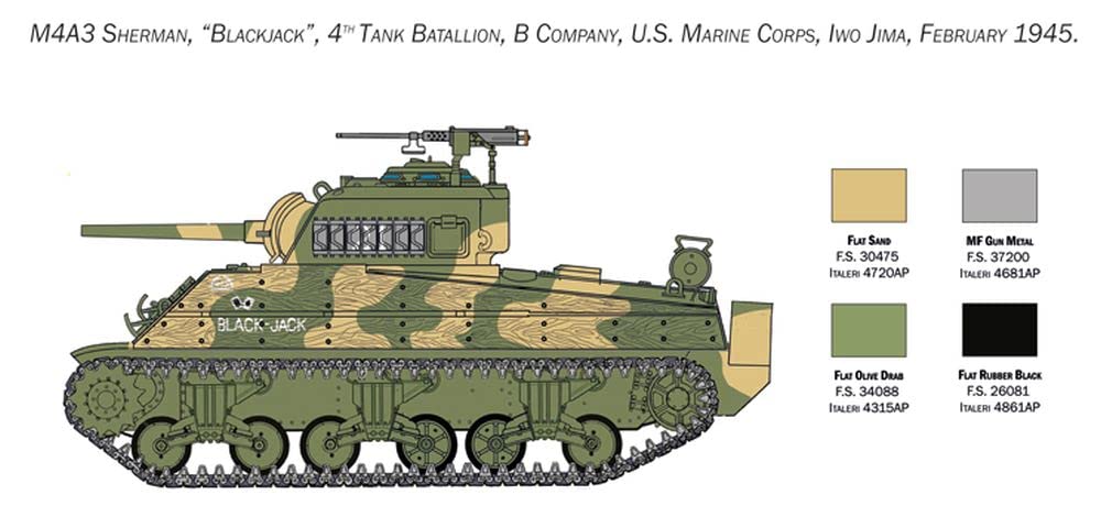 italeri-m4a2-sherman-marine-corps-panzer-bausatz-1-35 image 7
