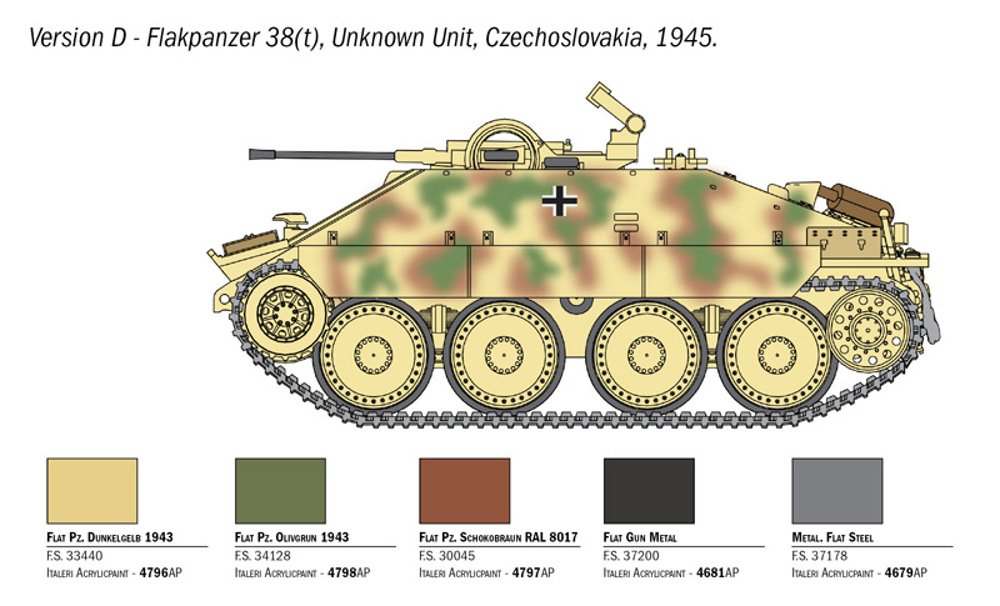 italeri-15767-jagdpanzer-38t-hetzer-1-56-bausatz image 5