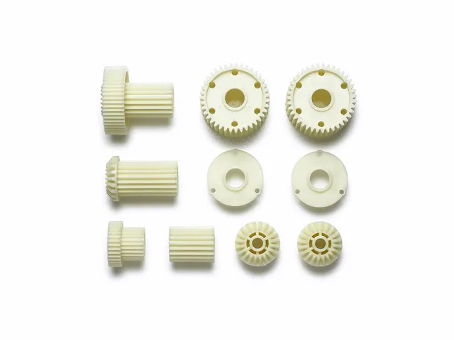tamiya-300050738-tl-01-g-teile-getriebe-satz-silber-rc-ersatzteil image 1