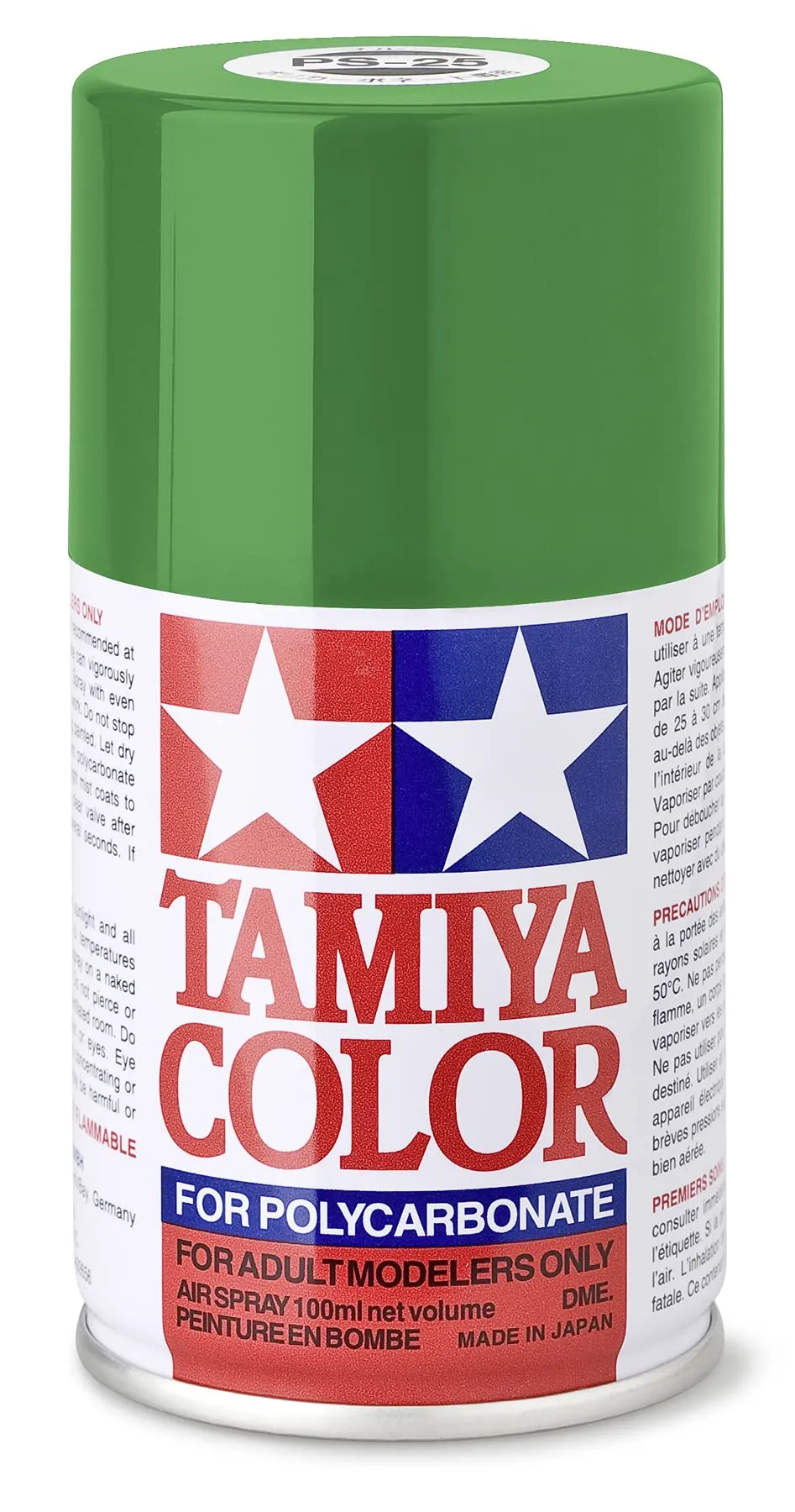tamiya-ps-25-hellgr-n-spr-hfarbe-100ml-polycarbonat image 1