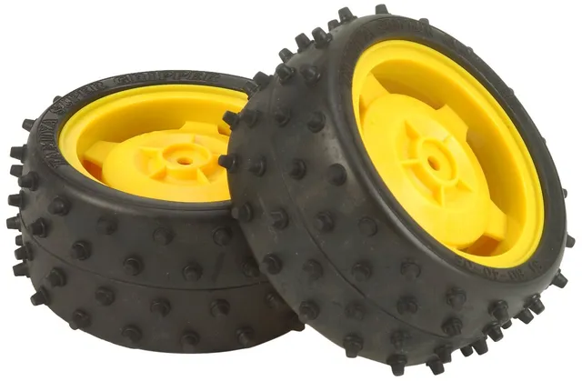 tamiya-309400239-buggy-reifen-5-star-gelb-hinten-80-32 image 1