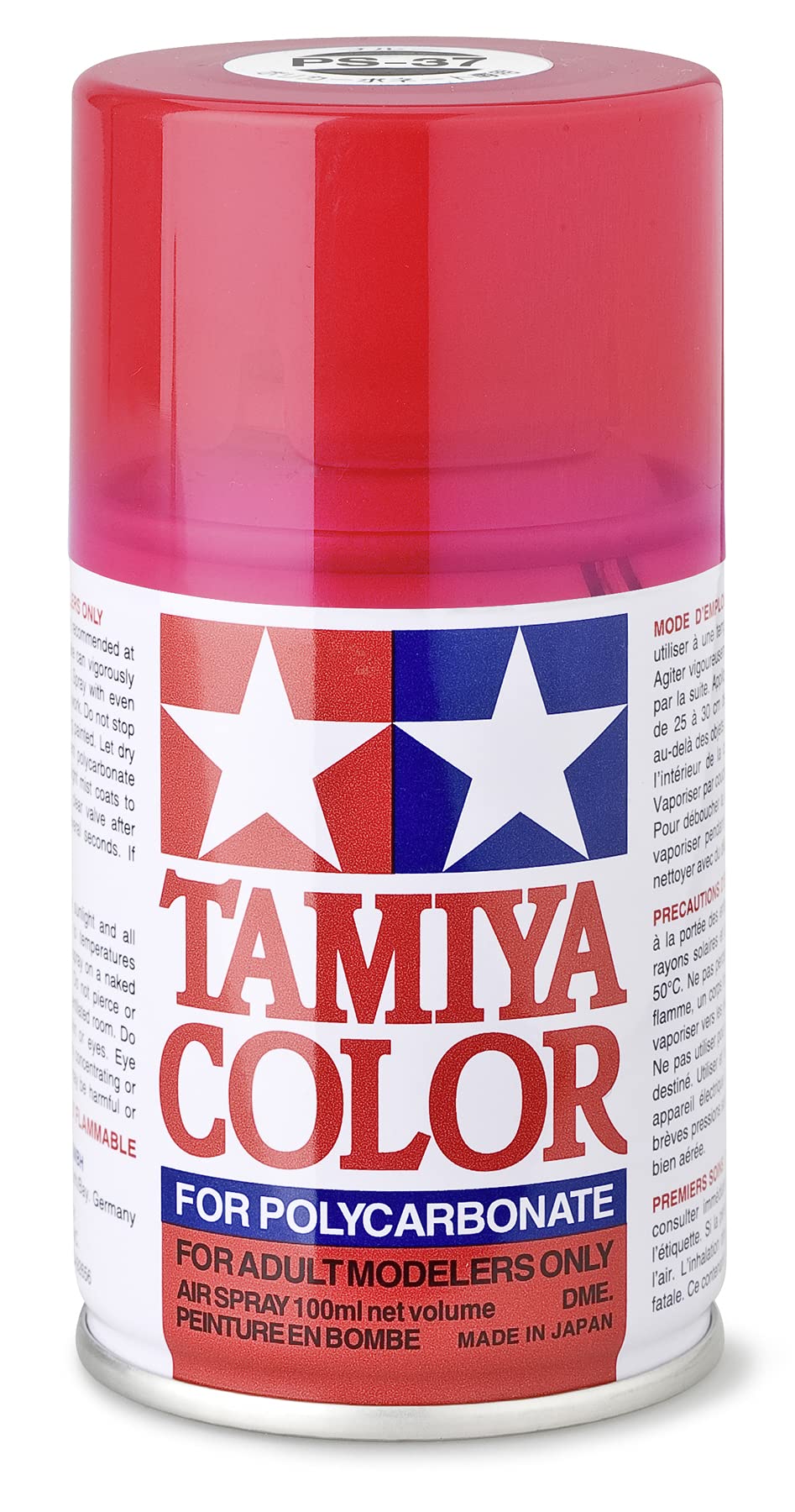 tamiya-ps-37-spr-hfarbe-transluzent-rot-100ml-rc image 1