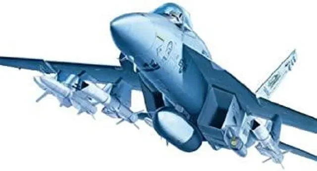 italeri-aircraft-f-a-18e-super-hornet-modellbausatz-1-72 image 1