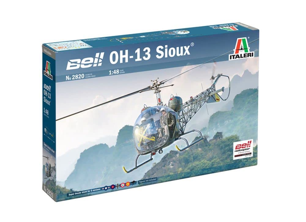 italeri-2820s-oh-13-scout-1-48-hubschrauber-bausatz-korea image 1