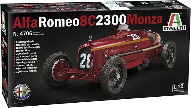 italeri-4706-alfa-romeo-8c-2300-monza-auto-1-12 image 1