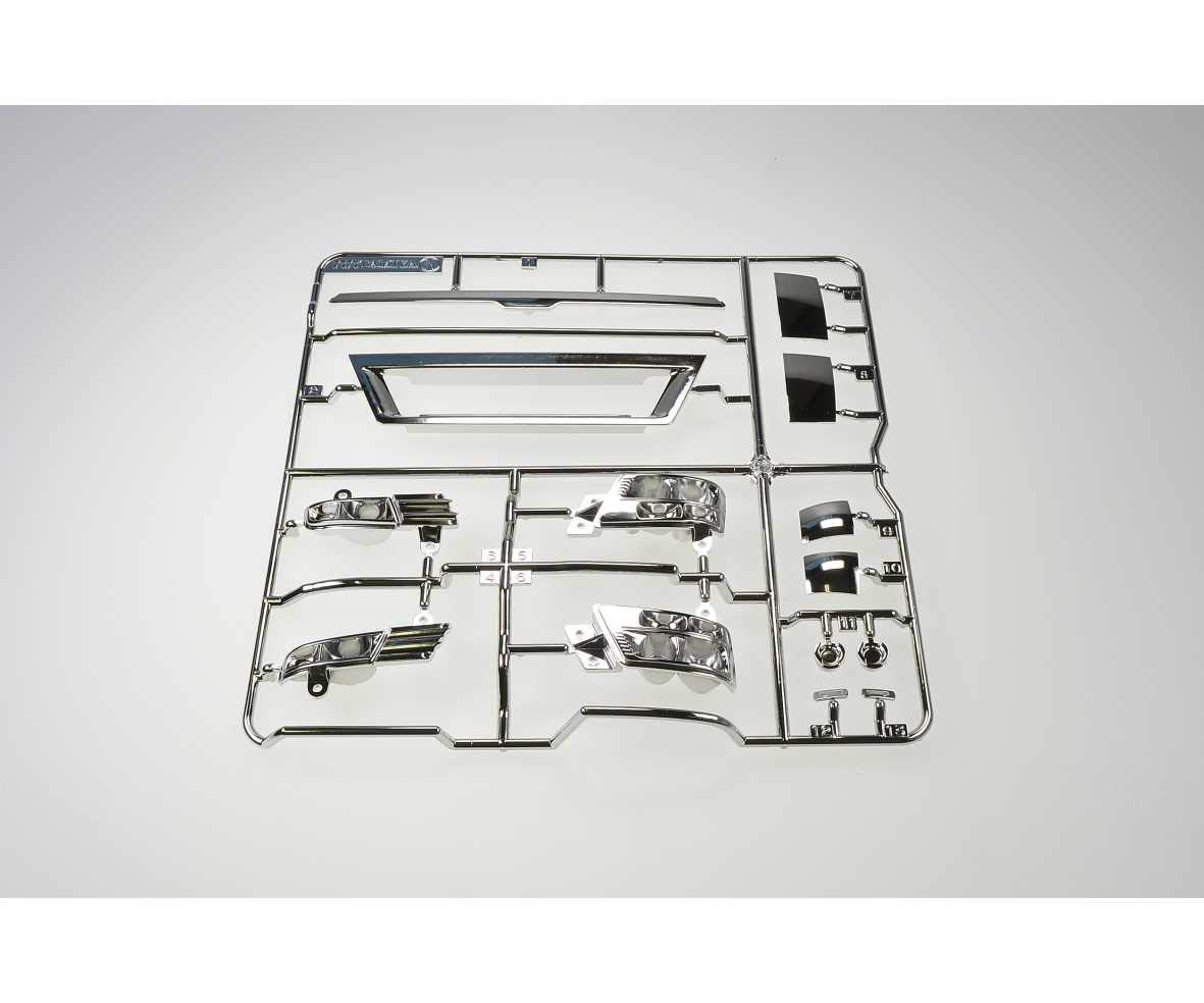 tamiya-319115274-n-teile-grill-reflektoren-chrom-1-14 image 1