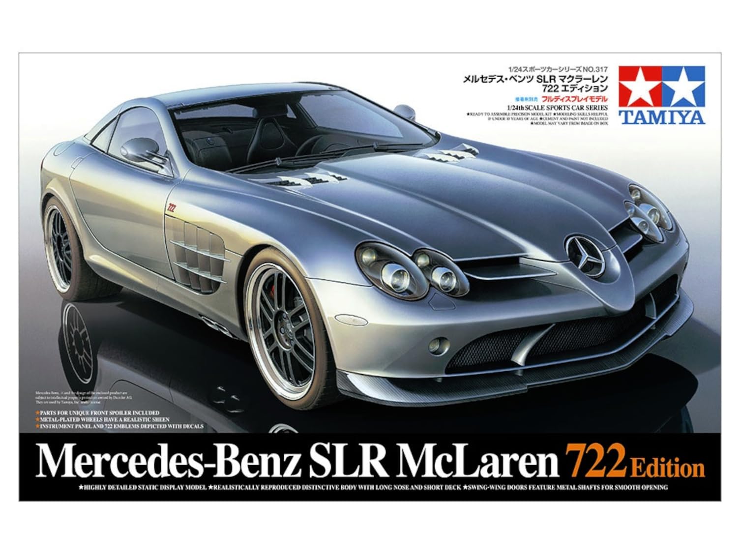 tamiya-mercedes-slr-722-mclaren-auto-modellbausatz-1-24 image 5