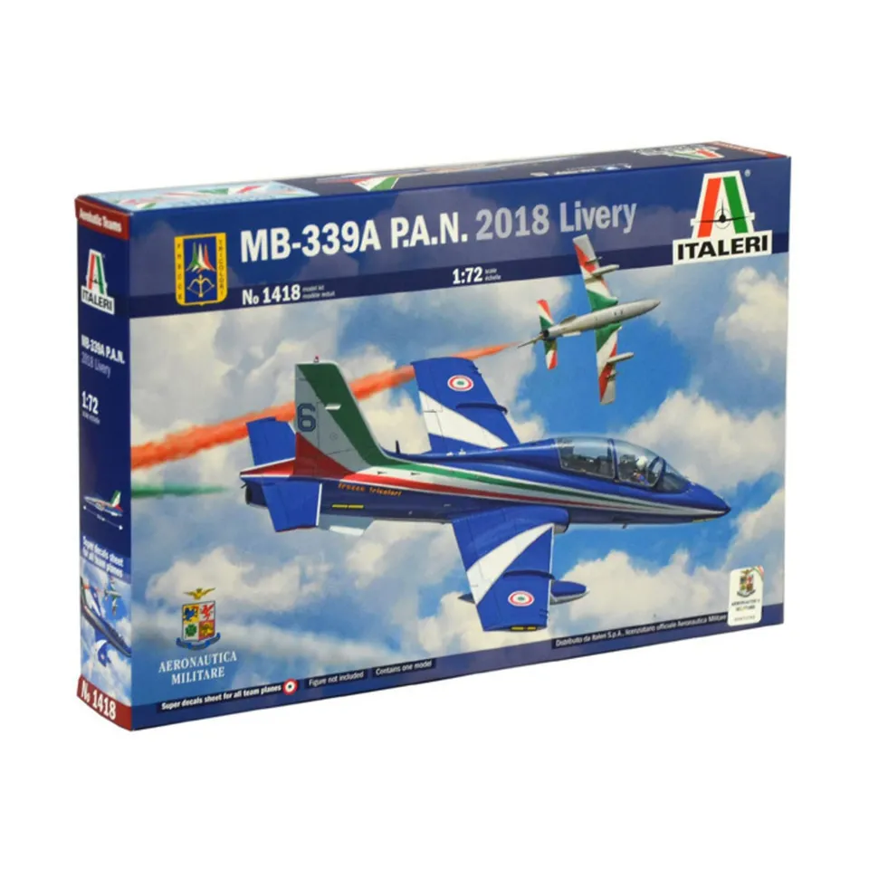 italeri-aircraft-mb-339a-frecce-tricolori-modellbausatz-1-72 image 1