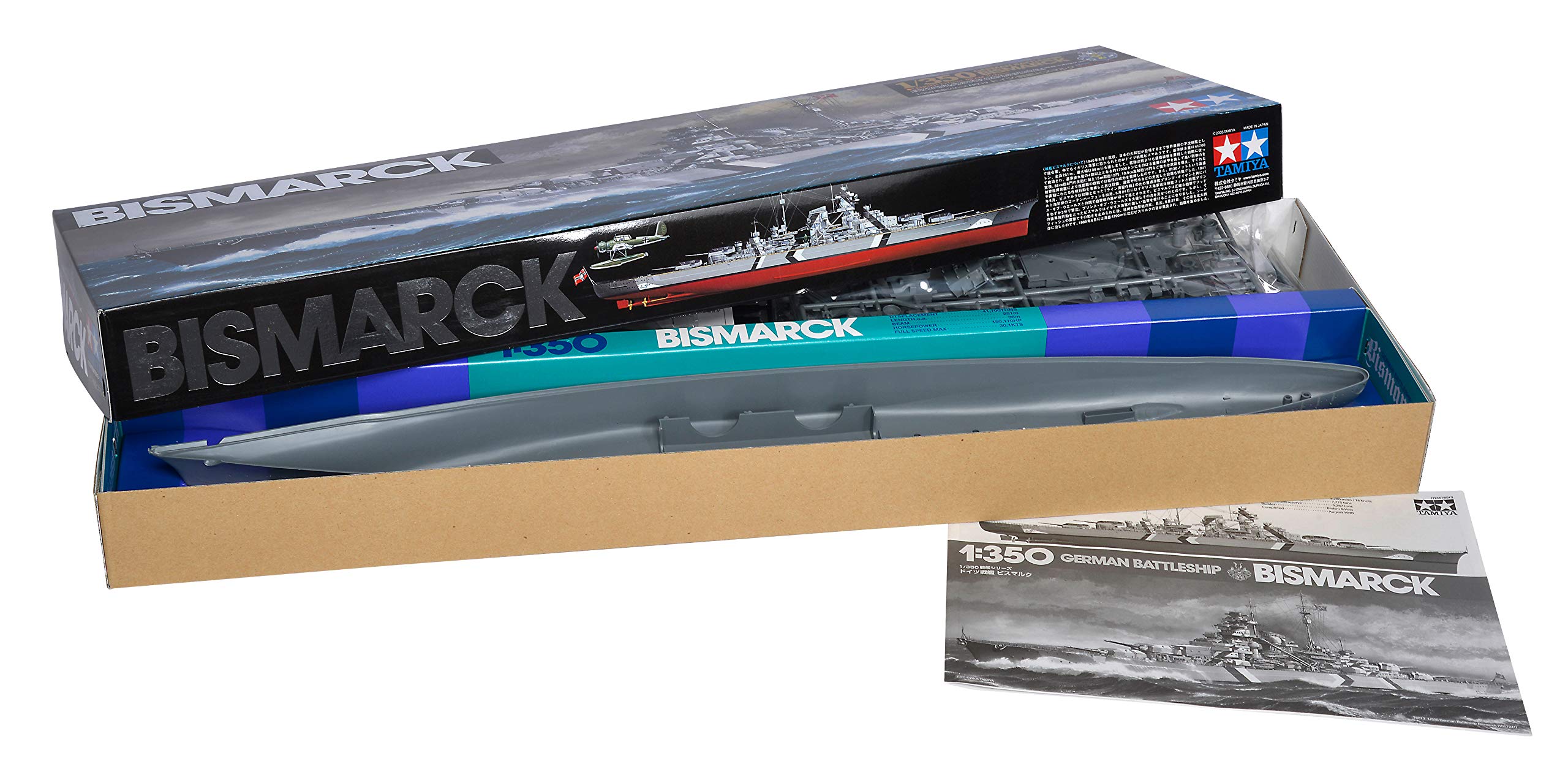 tamiya-bismarck-78013-schlachtschiff-1-350-wwii image 2