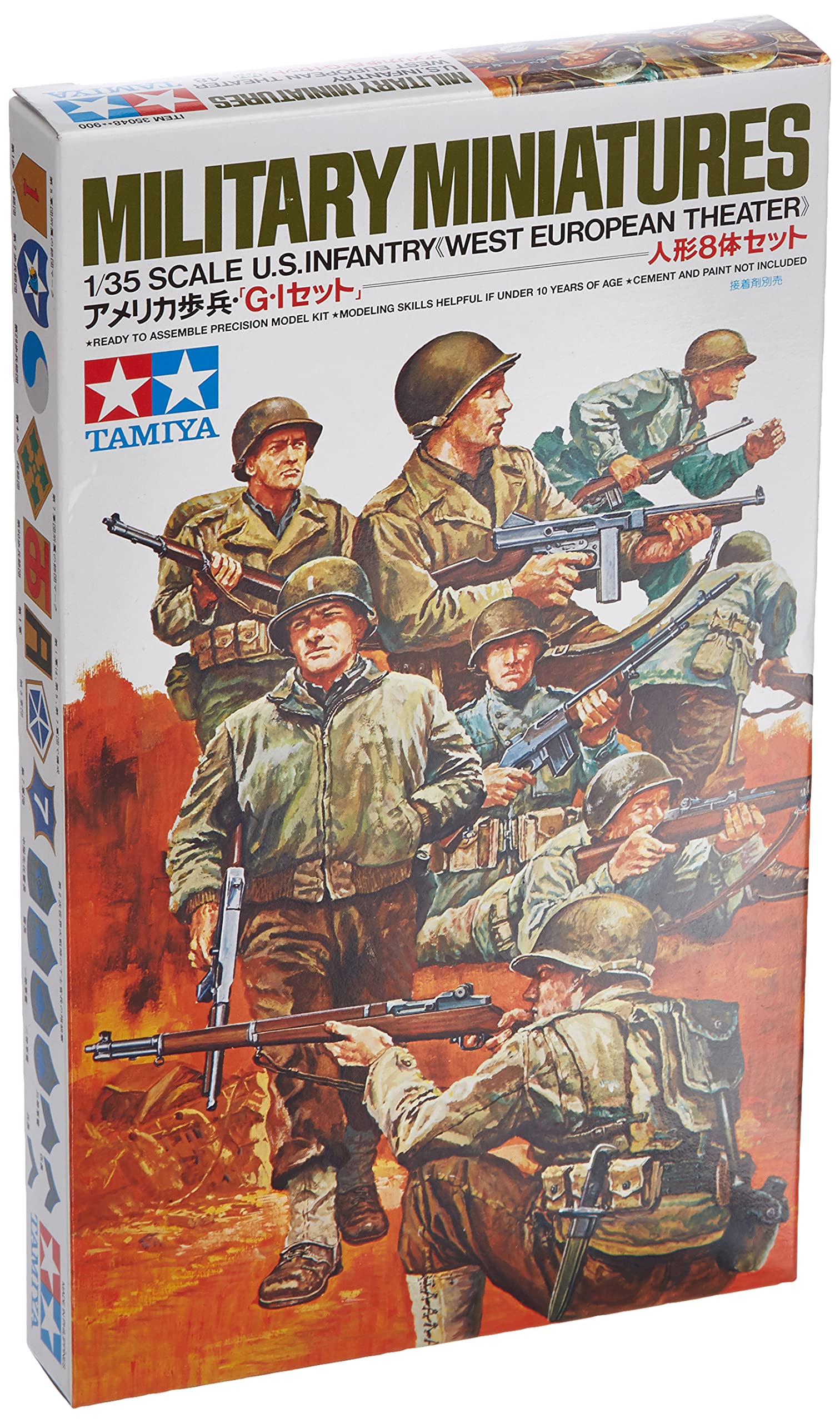 tamiya-us-infanterie-figuren-set-wwii-bausatz-1-35 image 1