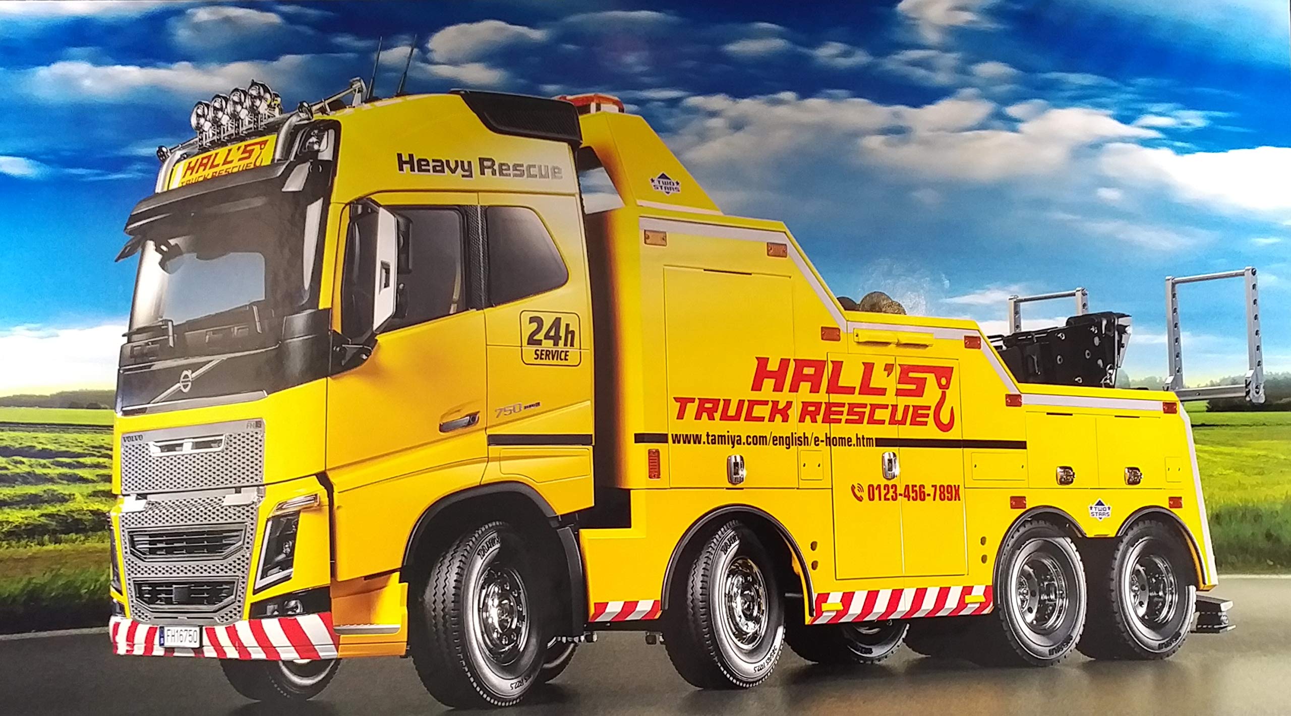 tamiya-56362-volvo-fh16-abschlepper-8x4-1-14-rc-truck image 8