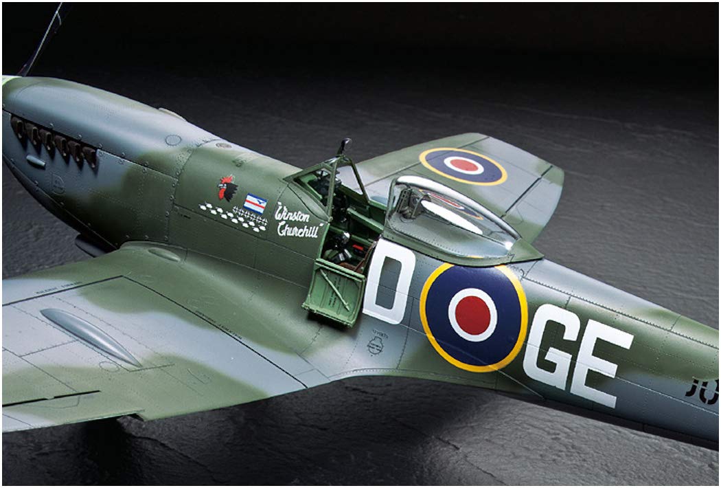 tamiya-spitfire-mk-xvie-1-32-flugzeug-modellbausatz-60321-wwii image 3
