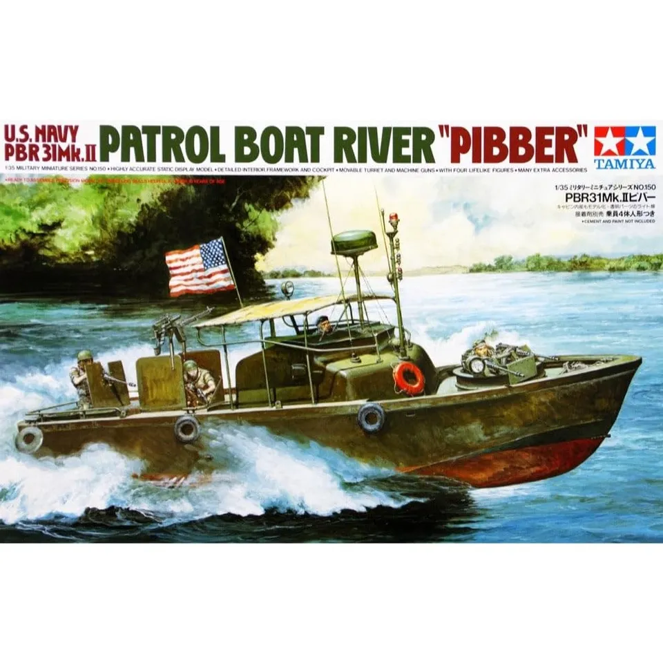 tamiya-35150-u-s-navy-pbr-31-mk-ii-modellbausatz-1-35-boot image 1