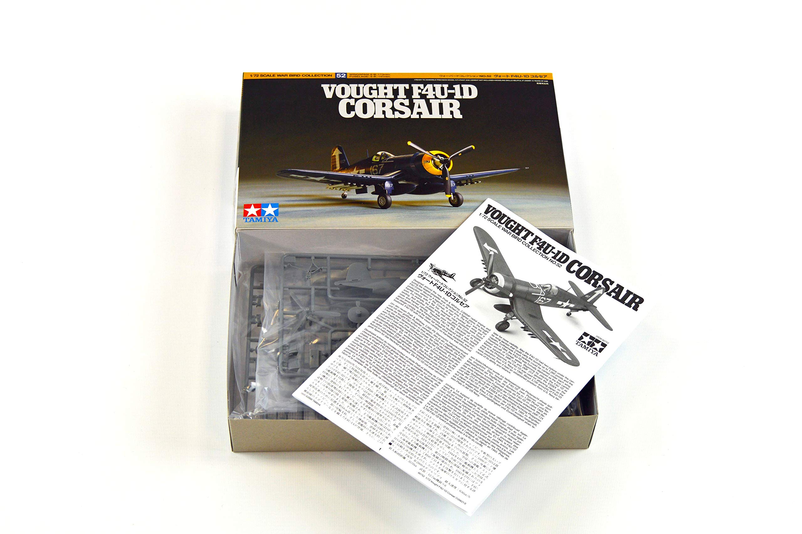 tamiya-vought-f4u-1d-corsair-flugzeugbausatz-1-72-unlackiert image 2