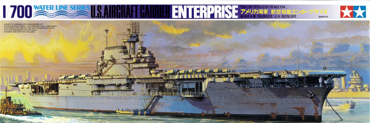 tamiya-us-enterprise-flugzeugtr-ger-1-700-plastikbausatz image 2