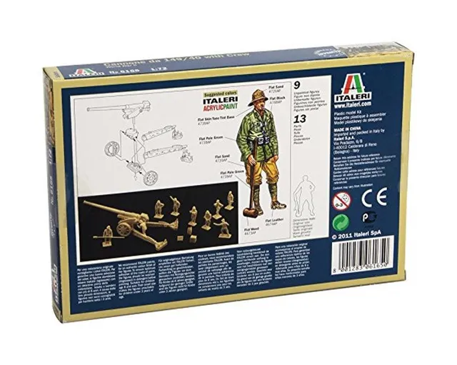 italeri-149-40-italienische-kanone-artillerie-modellbausatz-1-72 image 1