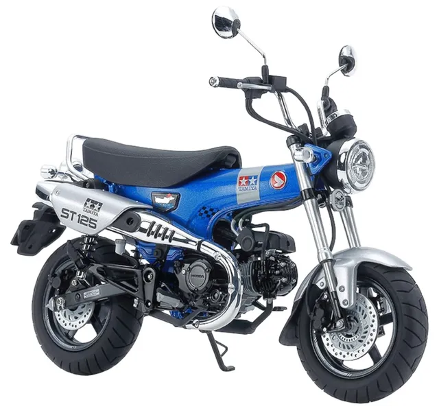 tamiya-1-12-honda-dax-125-edition-motorradbausatz-blau image 1